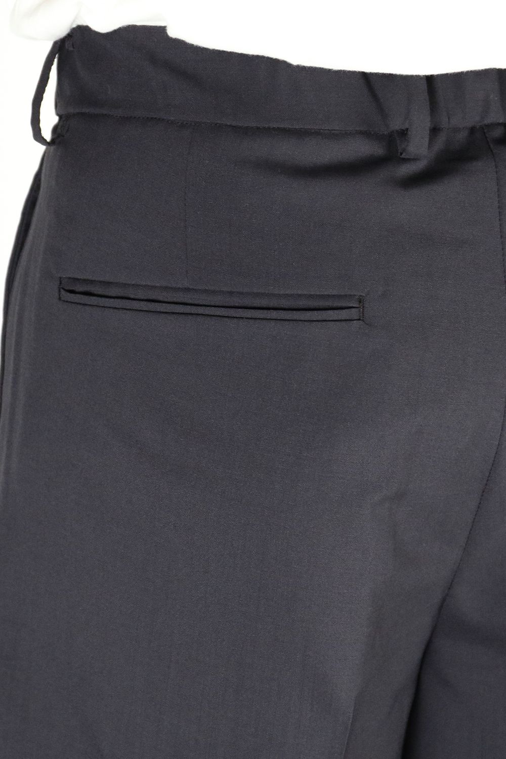 ORGANIC WOOL 2/80 TROPICAL DOUBLE PLEATED CLASSIC WIDE SHORTS / オーガニックウール  ダブルプリーテッド クラシック ワイド ショートパンツ