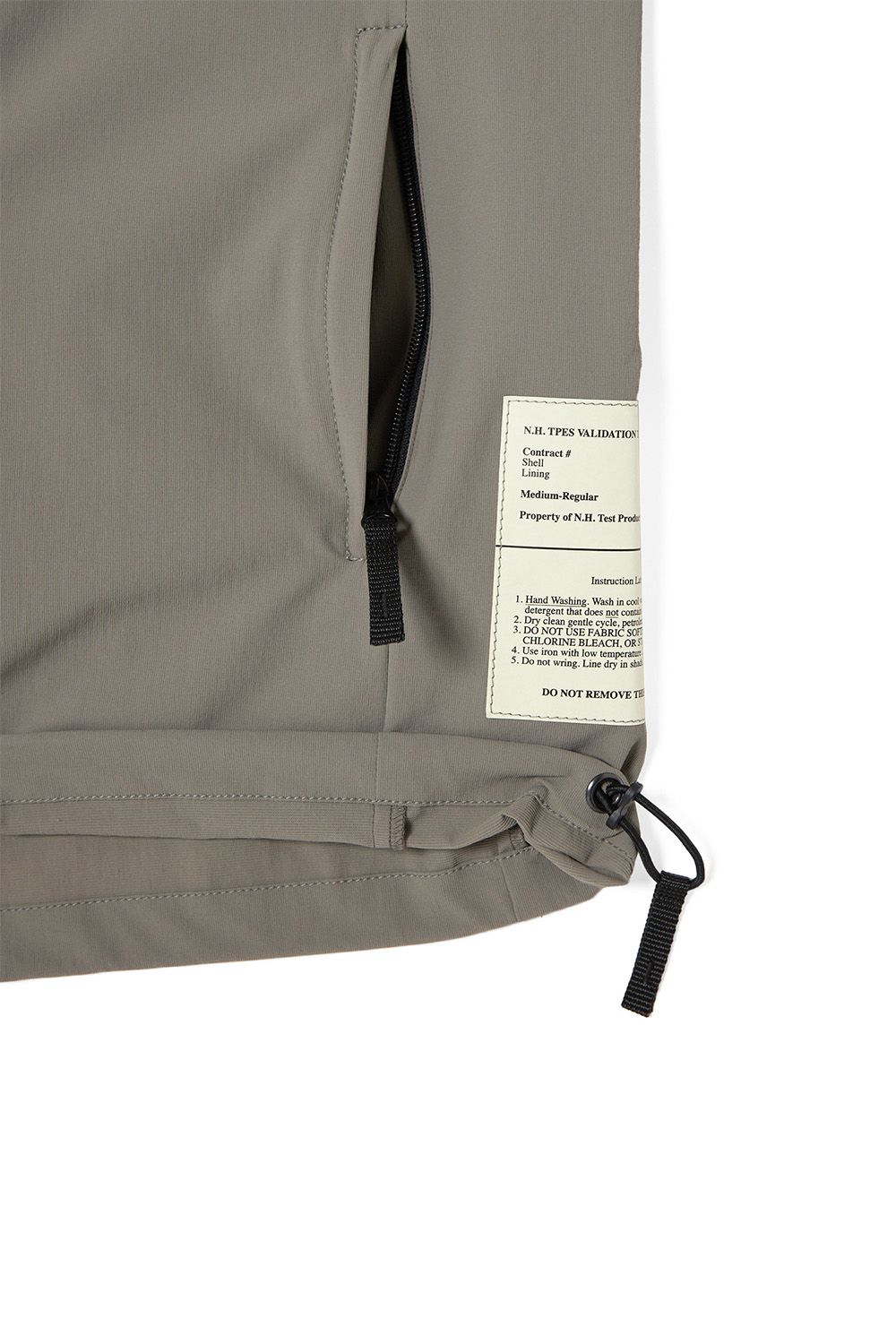 N.HOOLYWOOD TEST PRODUCT EXCHANGE SERVICE DRAWSTRING SHIRT / エヌハリウッド テストプロダクトエクスチェンジサービス ドローストリング シャツ