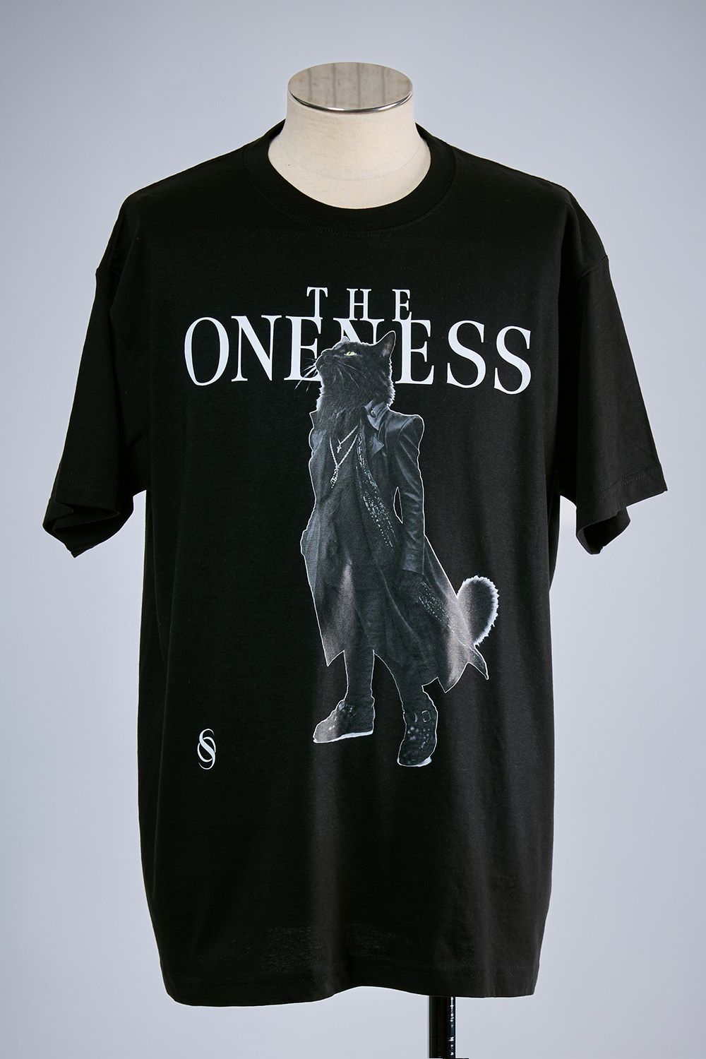 TENJIKU T-Shirt(黒猫) / Super Givers × THE ONENESS  犬猫保護活動チャリティー Tシャツ
