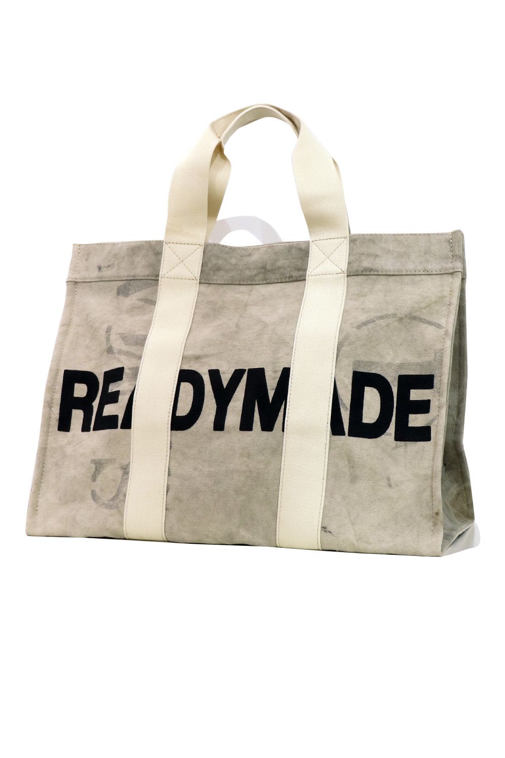 READYMADE EASY TOTE BAG レディメイド バッグ S 白