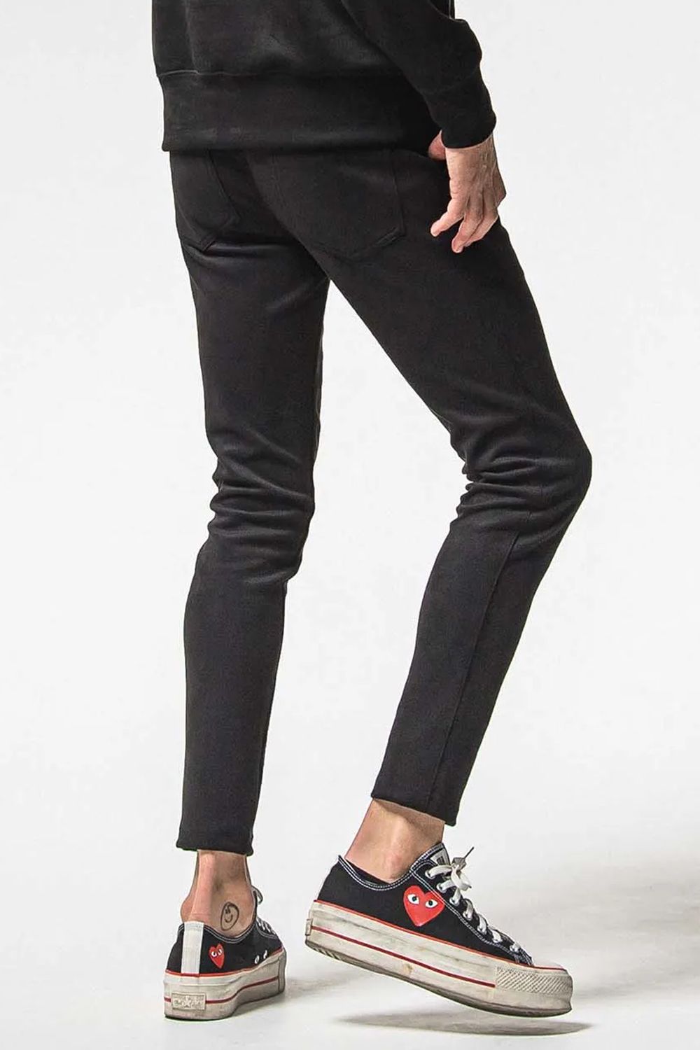 CHRIS EASY SUEDE TUCK PANTS / クリス イージー スウェード タックパンツ