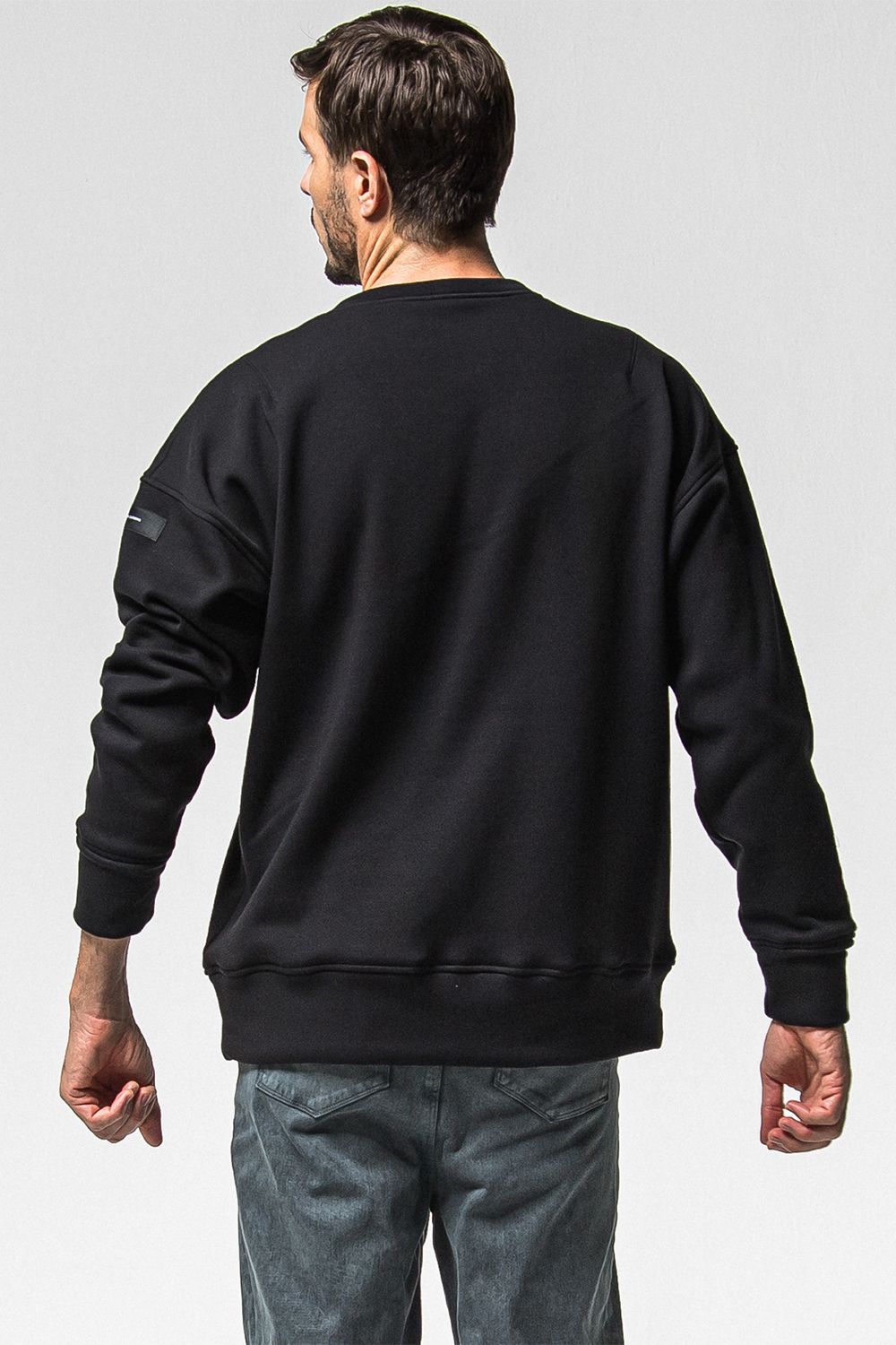FRIDAY STANDARD LOGO VELOURS FLEECE TRINER / FRIDAYコラボ スタンダードロゴ 裏ベロアフリーストレーナー