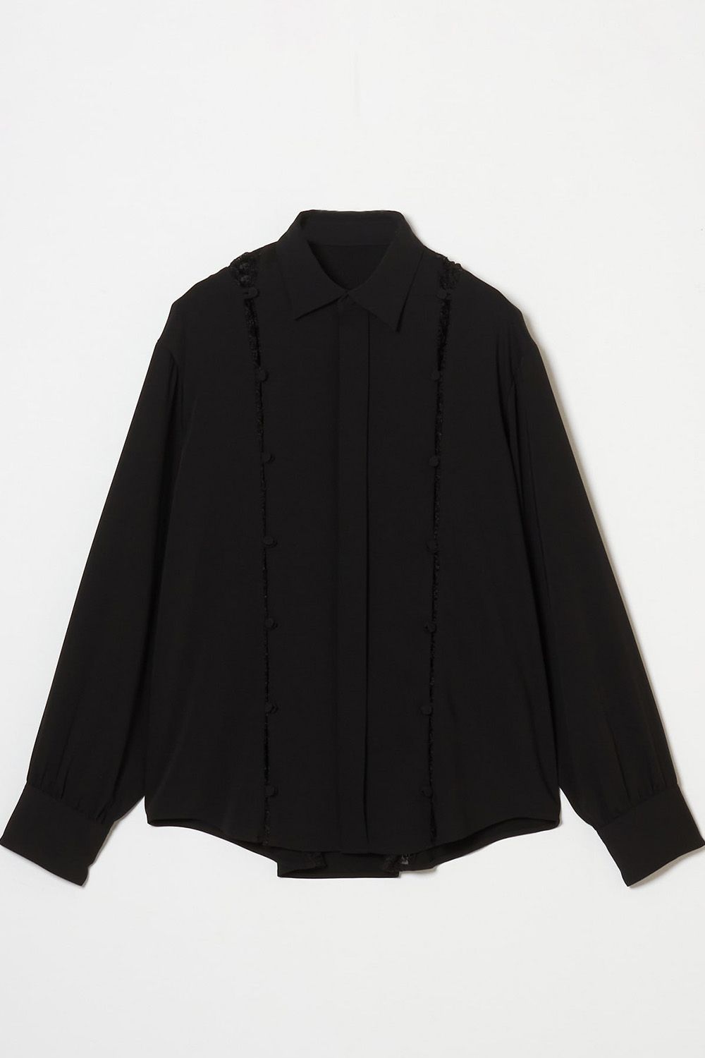 Lase detail SH / レース ディテール シャツ