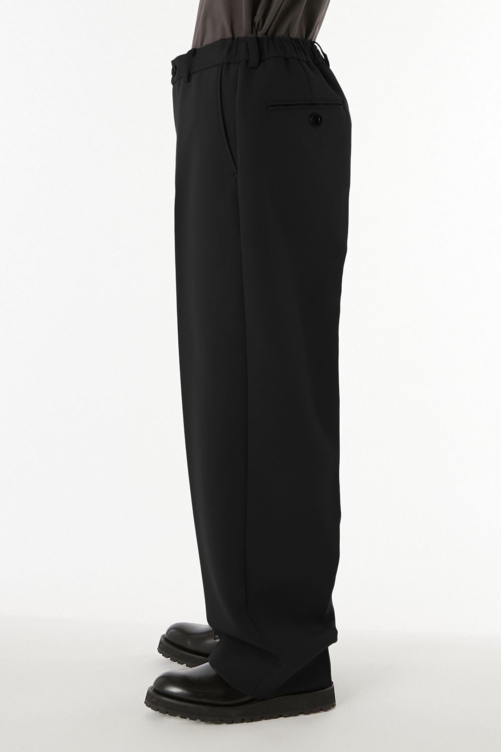 N.HOOLYWOOD COMPILE WIDE STRAIGHT TROUSERS  / エヌハリウッド コンパイル ワイドストレート トラウザーズ