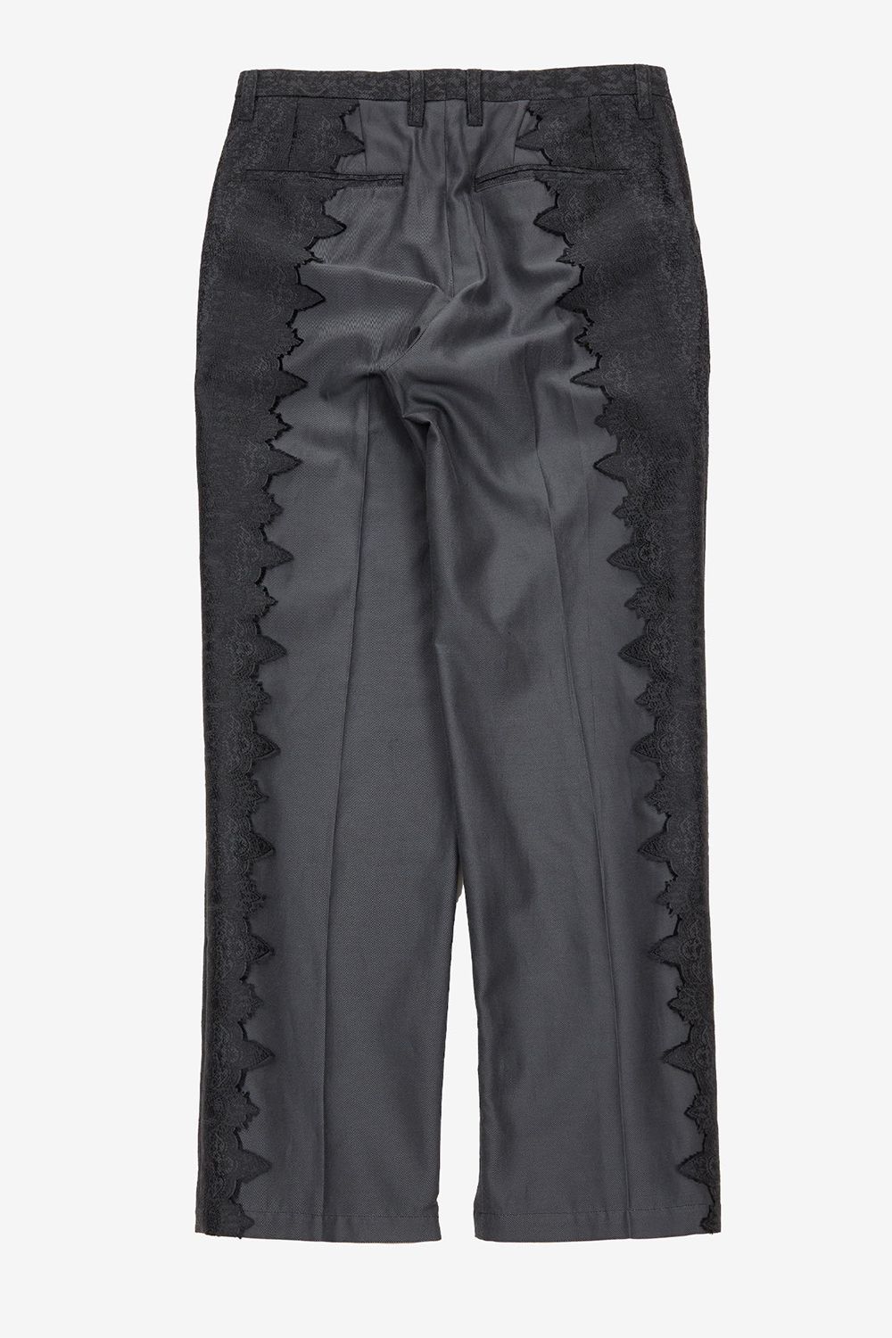 Lace jacquard trousers / レース ジャガード トラウザーズ
