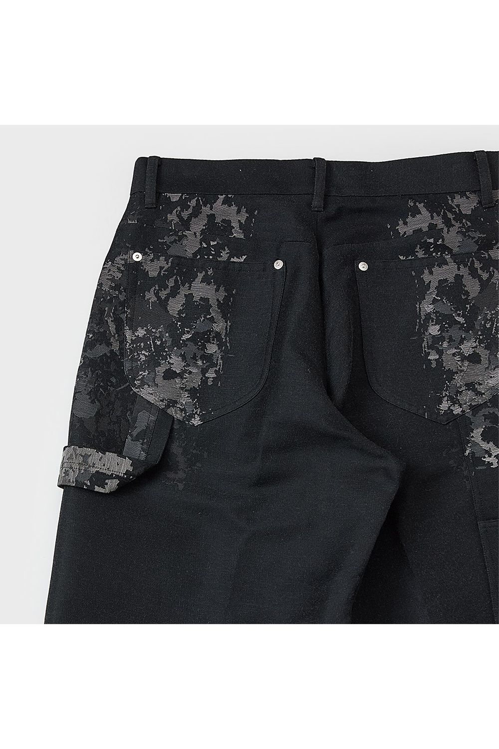 Gradation jacquard trousers / グラデーション ジャガード トラウザーズ