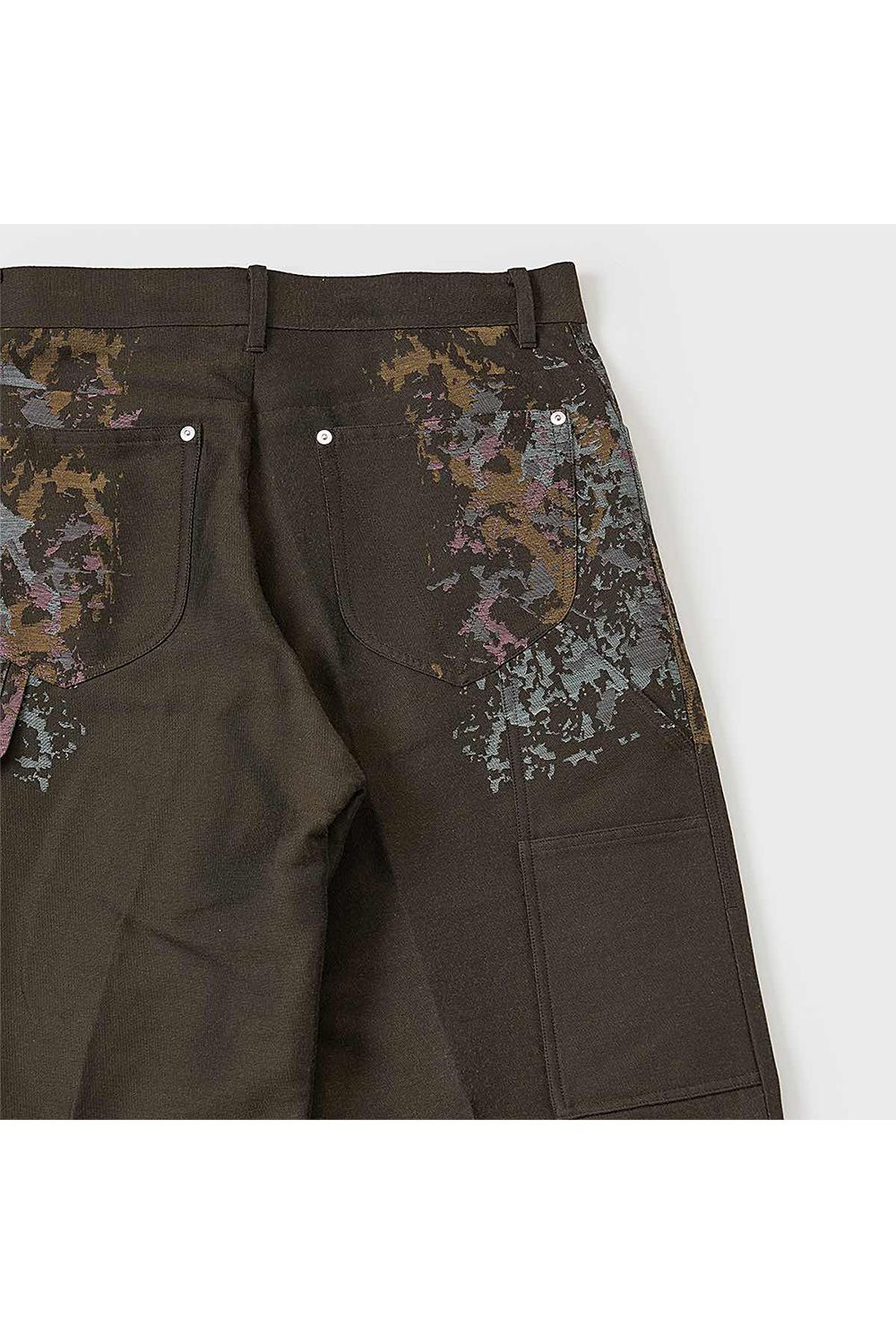 Gradation jacquard trousers / グラデーション ジャガード トラウザーズ