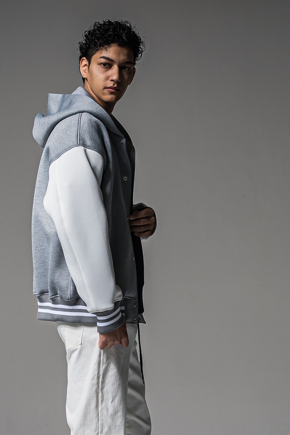 HD VARSITY HOODIE / ヘビーダンボール バーシティーフーディー