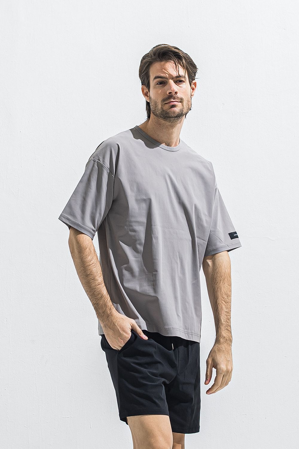 NYLON OVER TEE / ナイロン オーバーサイズ Tシャツ