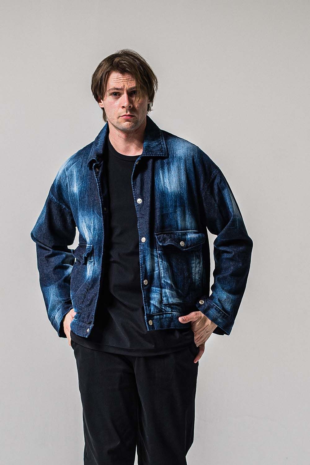 LDENIM AG FLIGHT JK / ライトデニム AG フライト ジャケット