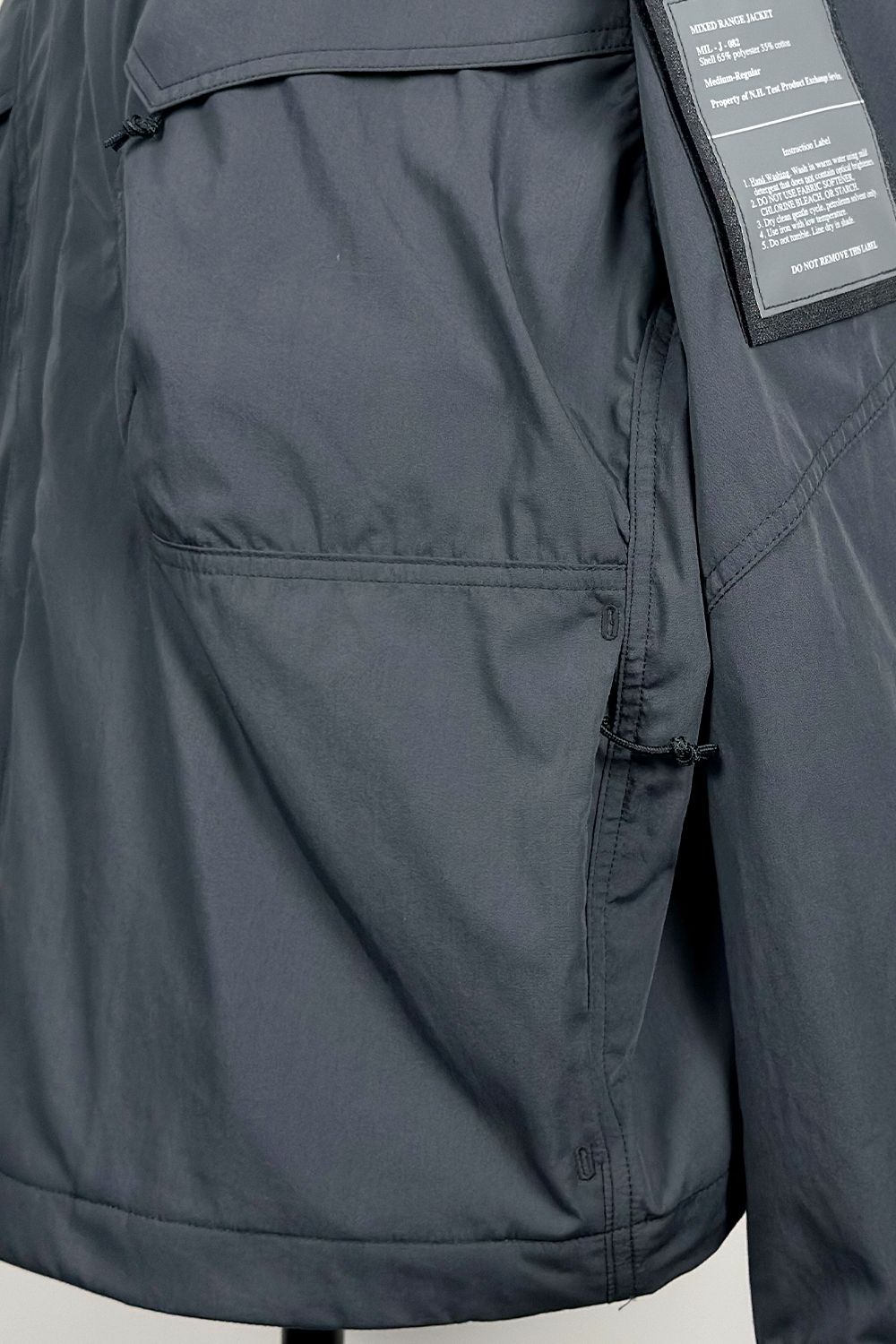 N.HOOLYWOOD TEST PRODUCT EXCHANGE SERVICE STAND COLLAR BLOUSON / エヌハリウッド エクスチェンジ サービス スタンドカラー ブルゾン