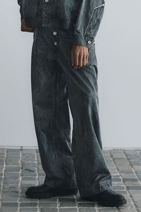 Pigmented satin PT  / ピグメント サテン パンツ