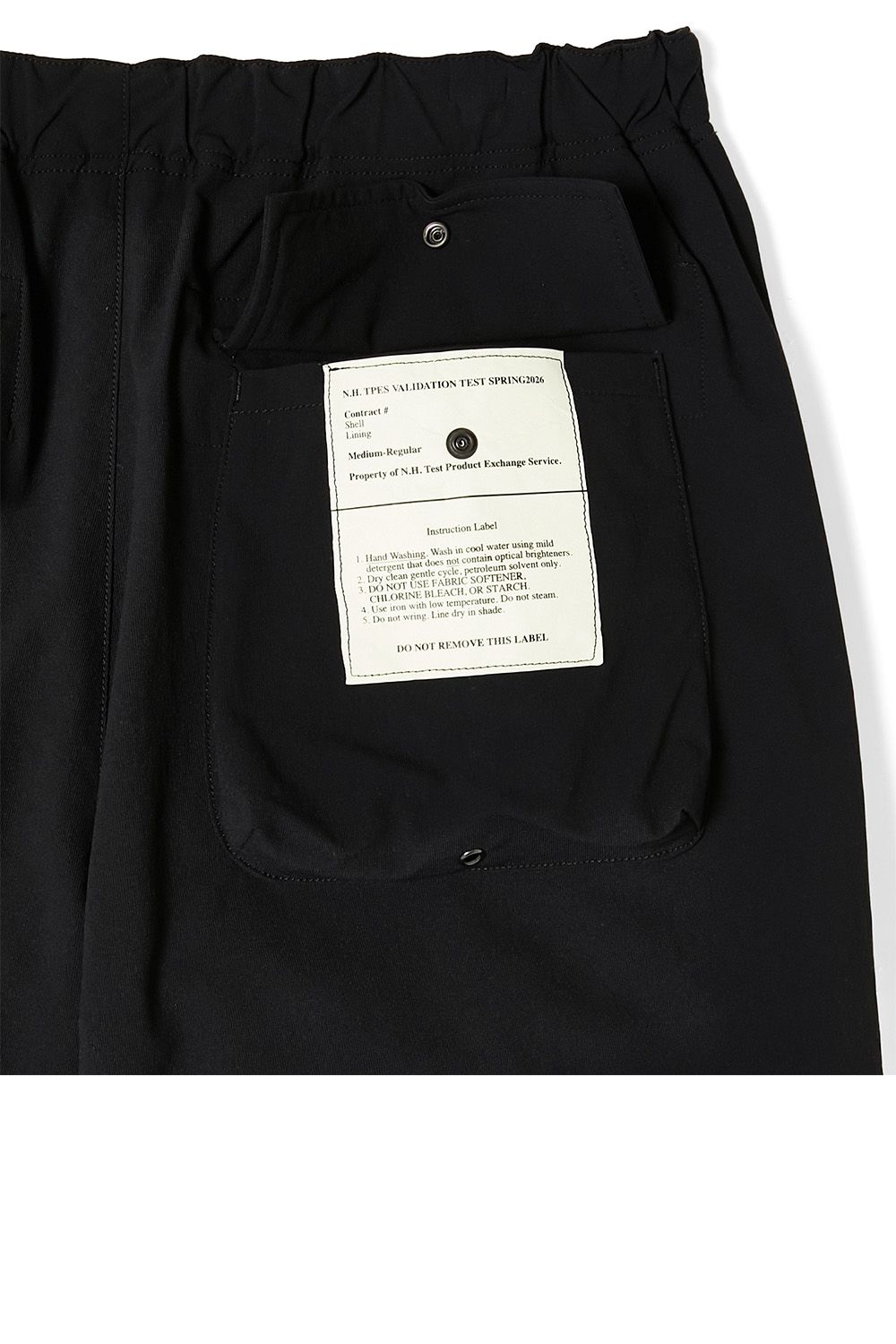 N.HOOLYWOOD TEST PRODUCT EXCHANGE SERVICE HALF PANTS / エヌハリウッド テストプロダクトエクスチェンジサービス ハーフパンツ