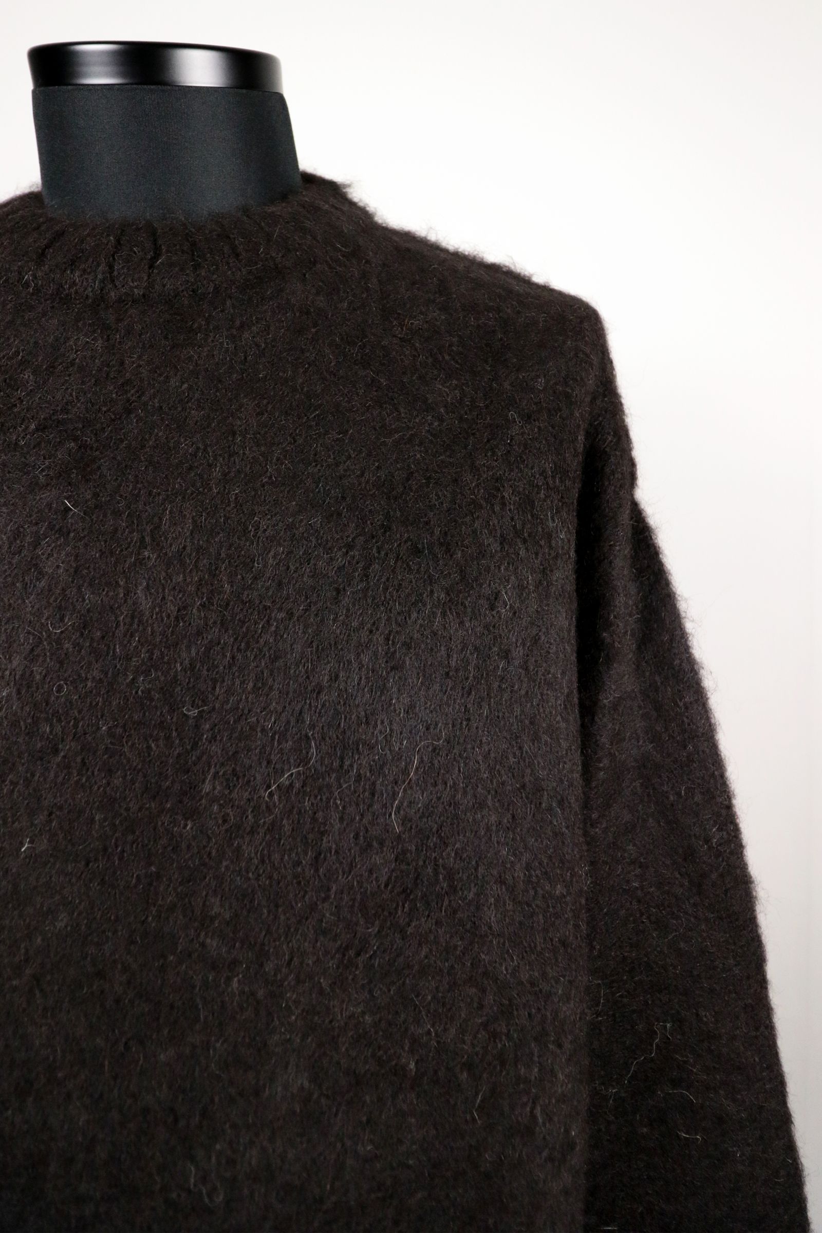 FINE ALPACA CREW NECK JUMPER /  ファイン アルパカ クルーネック ジャンパー