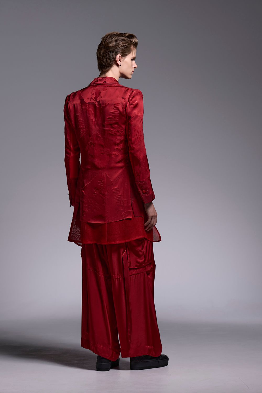 Shadow Butterfly Opal Layered Jacket / シャドウバタフライ オパール レイヤードジャケット