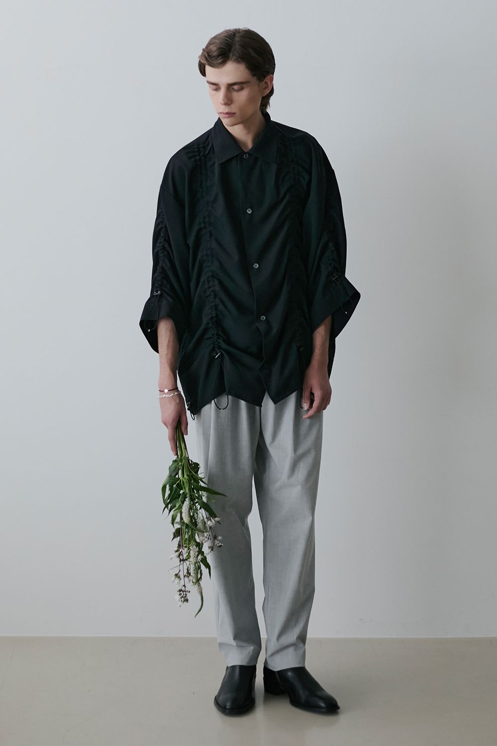 Adjustable shirt / アジャスタブル シャツ