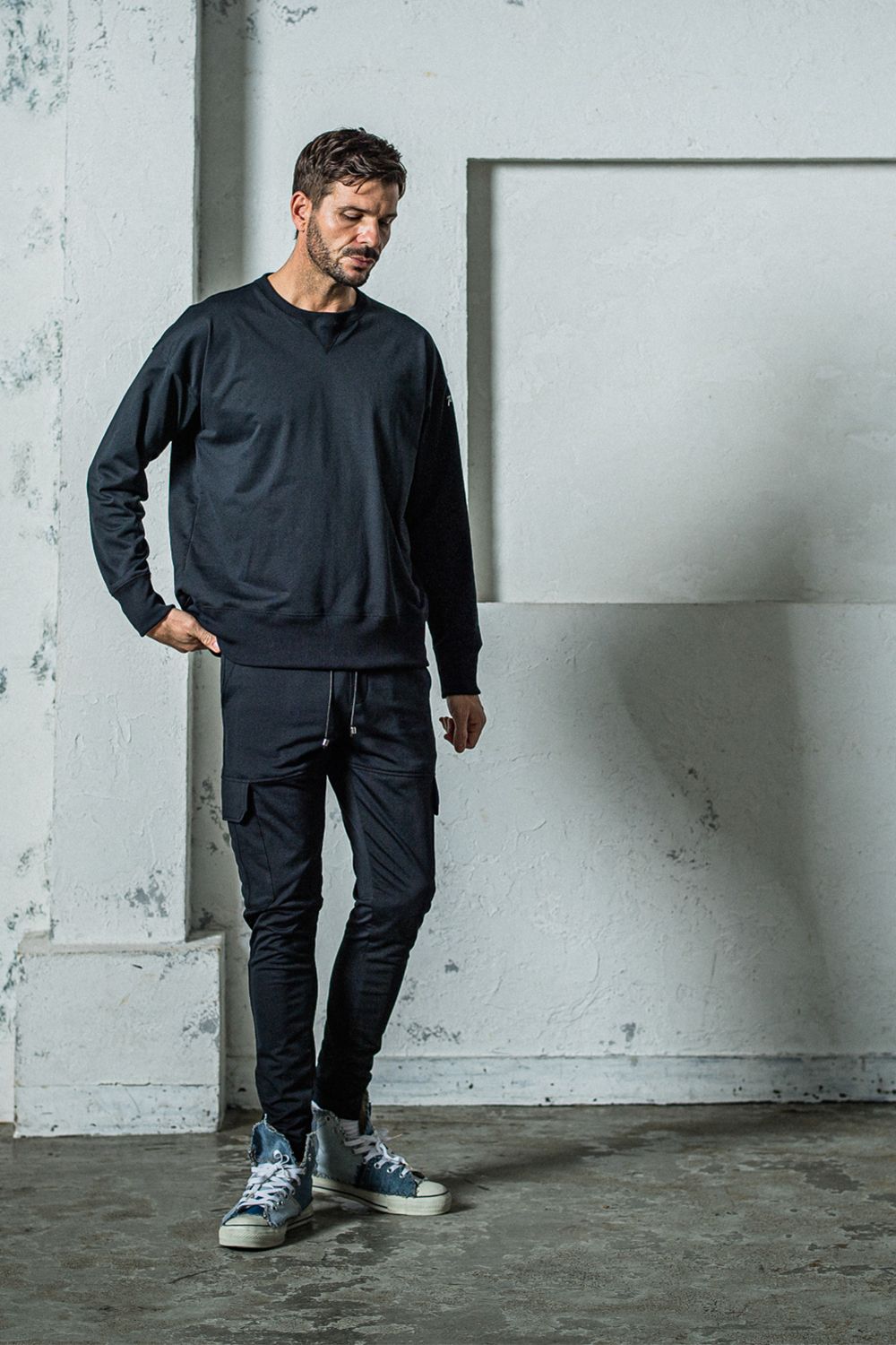 DARRELL SWEAT CARGO PT / ダレル スウェット カーゴパンツ