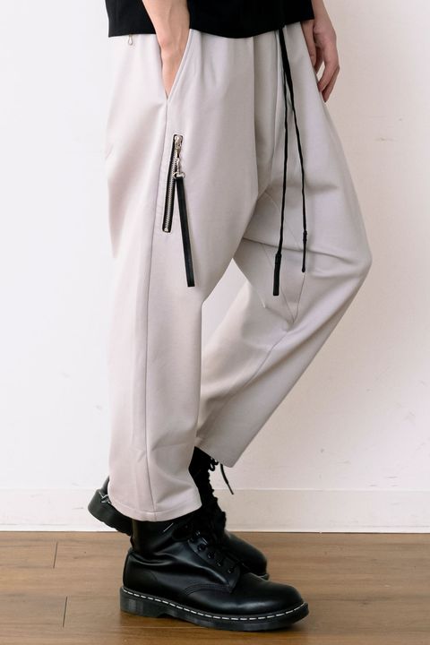 CROPPED SARROUEL PANTS / クロップド サルエル パンツ