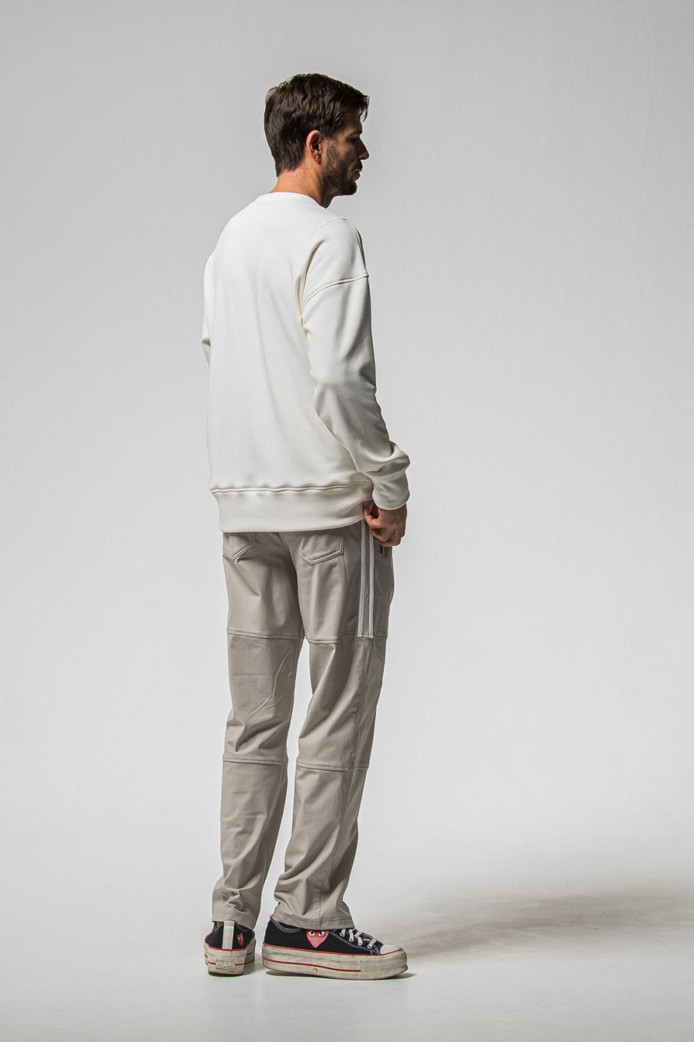 JOHNSON LINE HEAT WIDE TUCK PANTS / ジョンソン ヒート ワイドタックパンツ