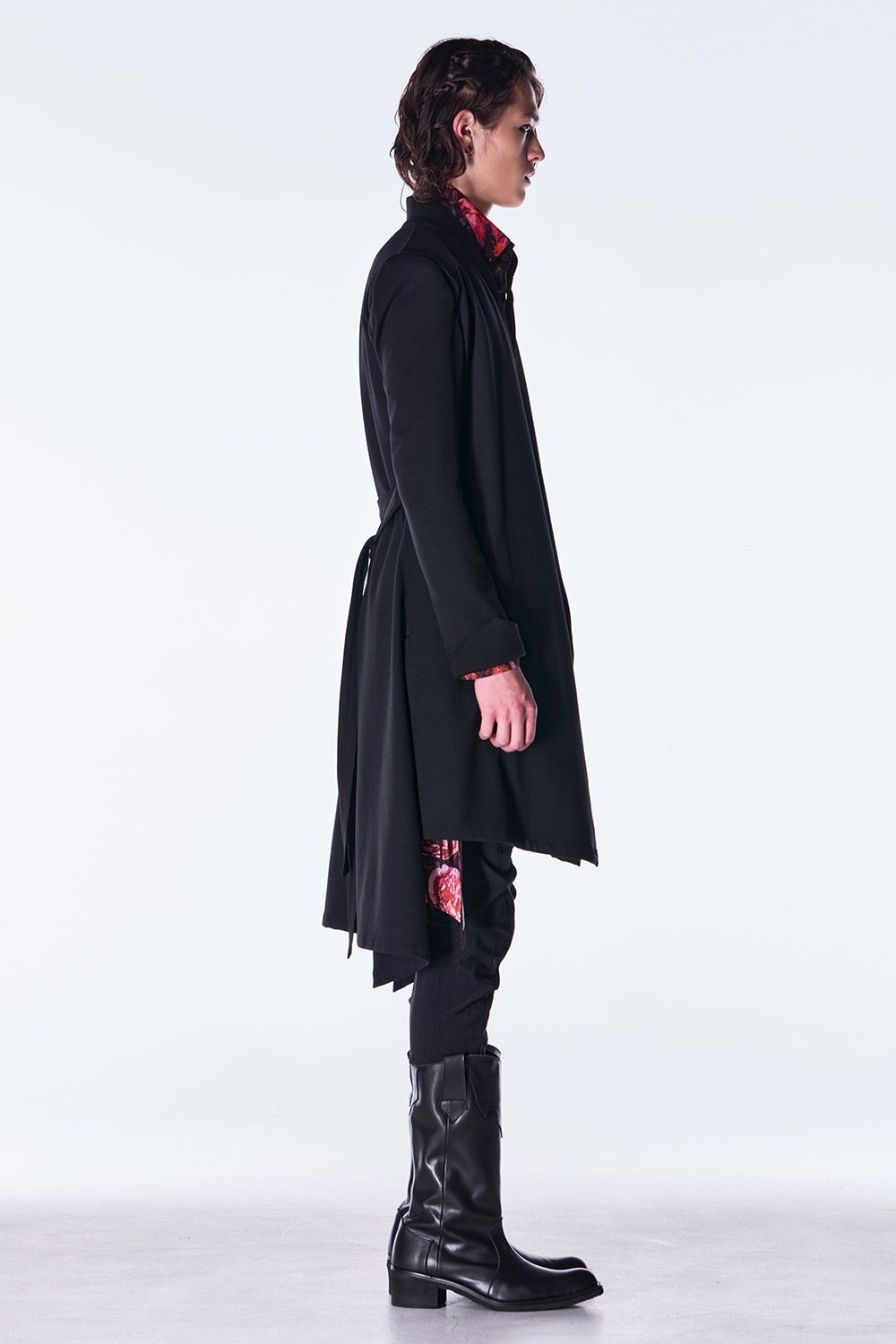 Mockrody No Collar Flare Jacket / モックロディ ノーカラー フレア ジャケット