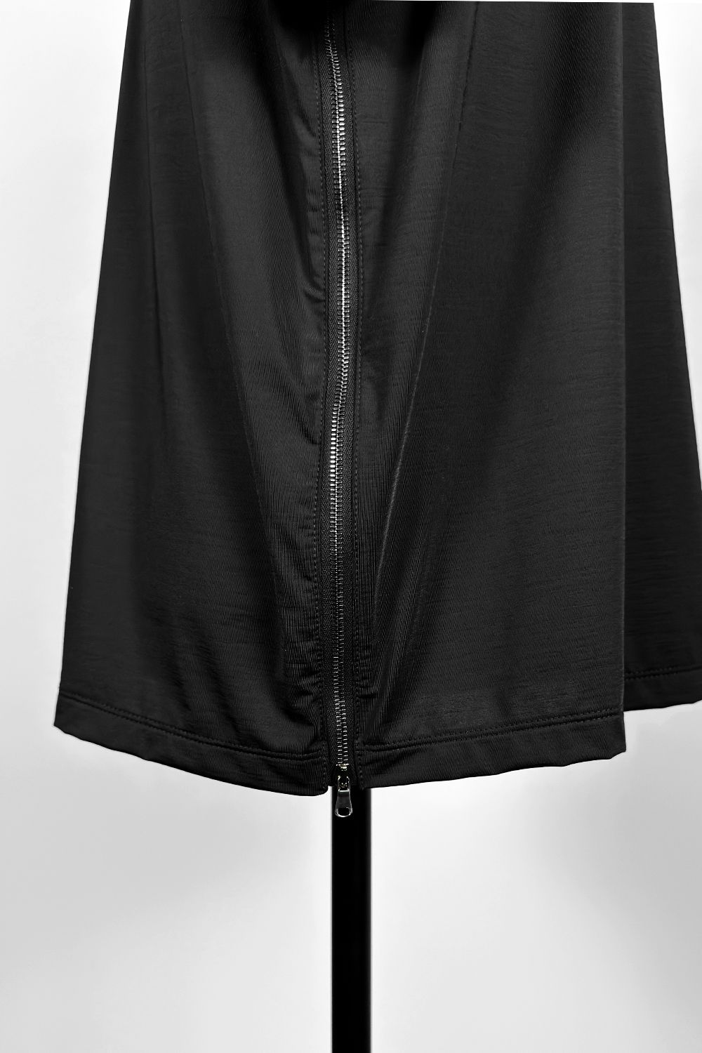 WIDE ZIP C S/S  / ワイド ジップ クルーネック ショートスリーブ ティーシャツ