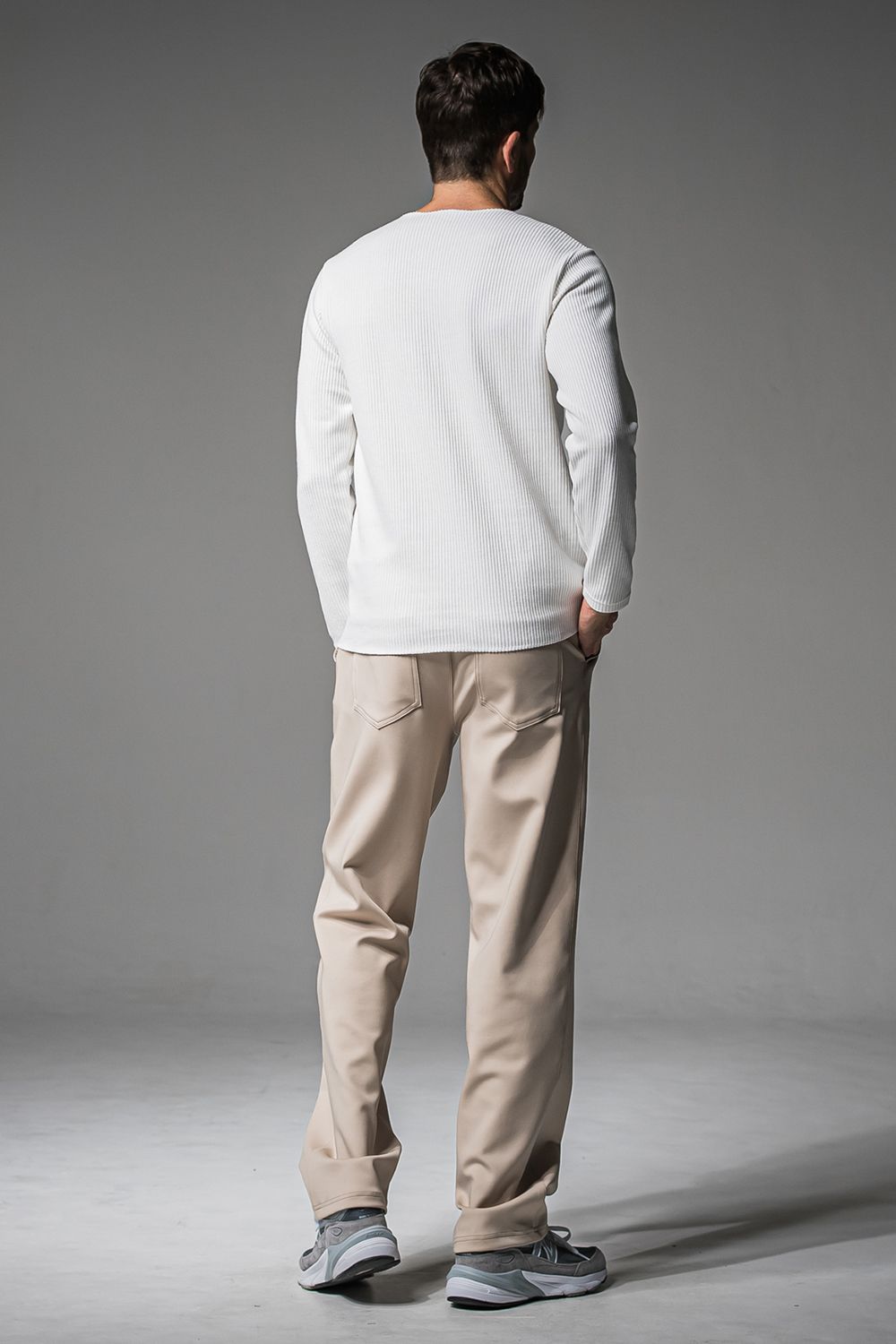 CHRIS EASY WIDE TUCK PANTS / クリス イージーワイドタックパンツ