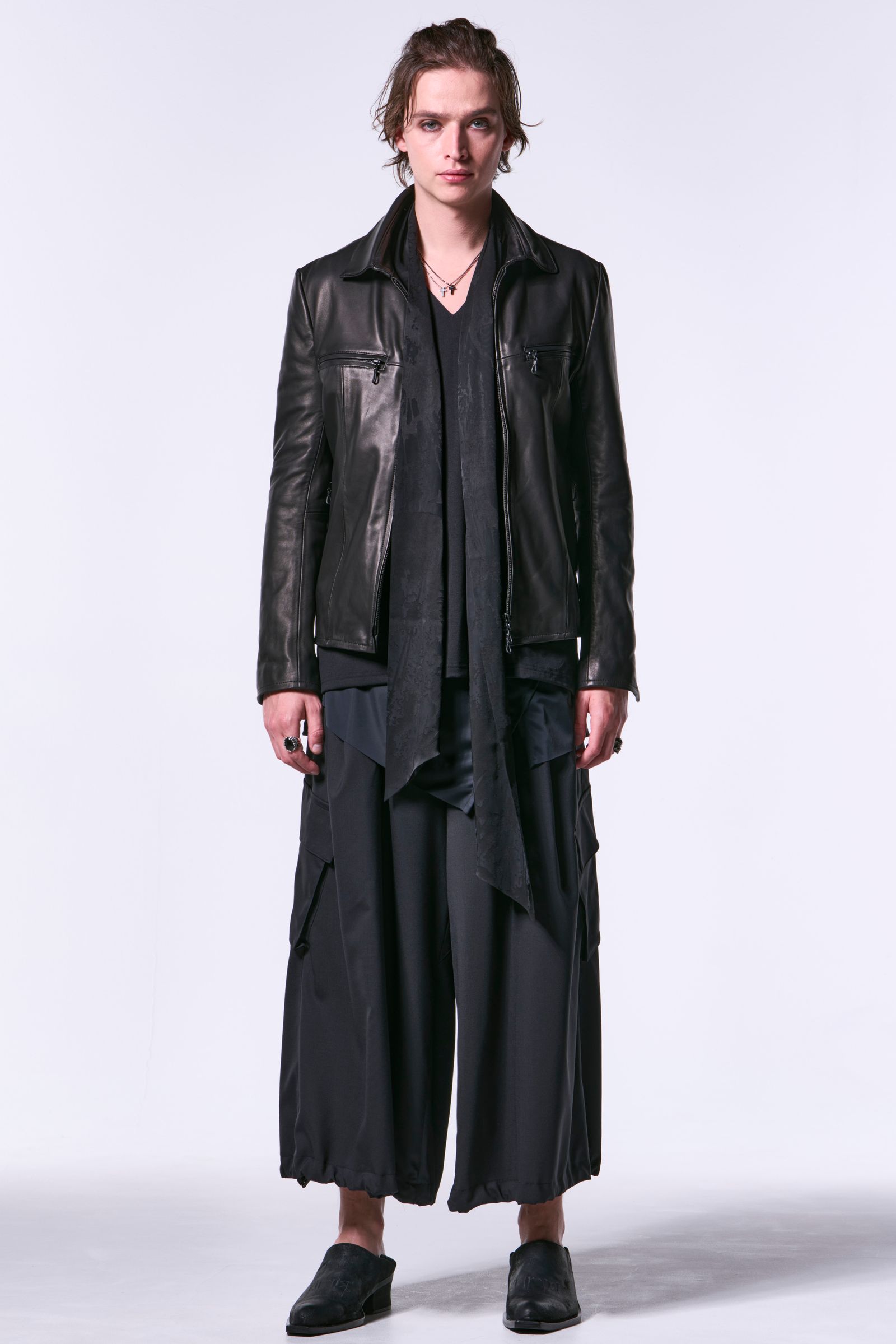 BEA-TENJIKU Slit Hem Layered T-Shirt / ベア天竺 スリットヘムレイヤードTシャツ