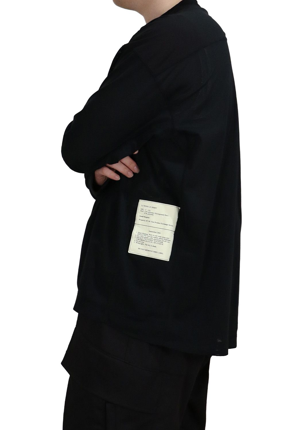 N.HOOLYWOOD TEST PRODUCT EXCHANGE SERVICE REVERSIBLE LONG SLEEVE T-SHIRT / エヌハリウッド テストプロダクトエクスチェンジサービス リバーシブル ロングスリーブ Tシャツ