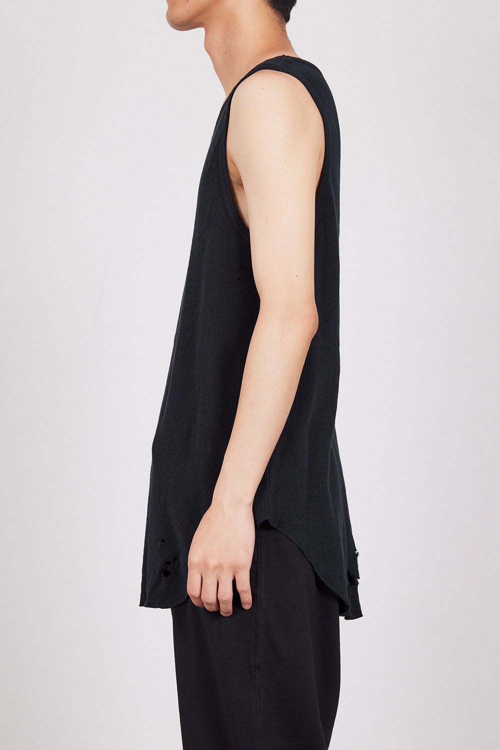 30/1 ORGANIC COTTON WAFFLE TANK TOP / オーガニックコットン ワッフル タンクトップ