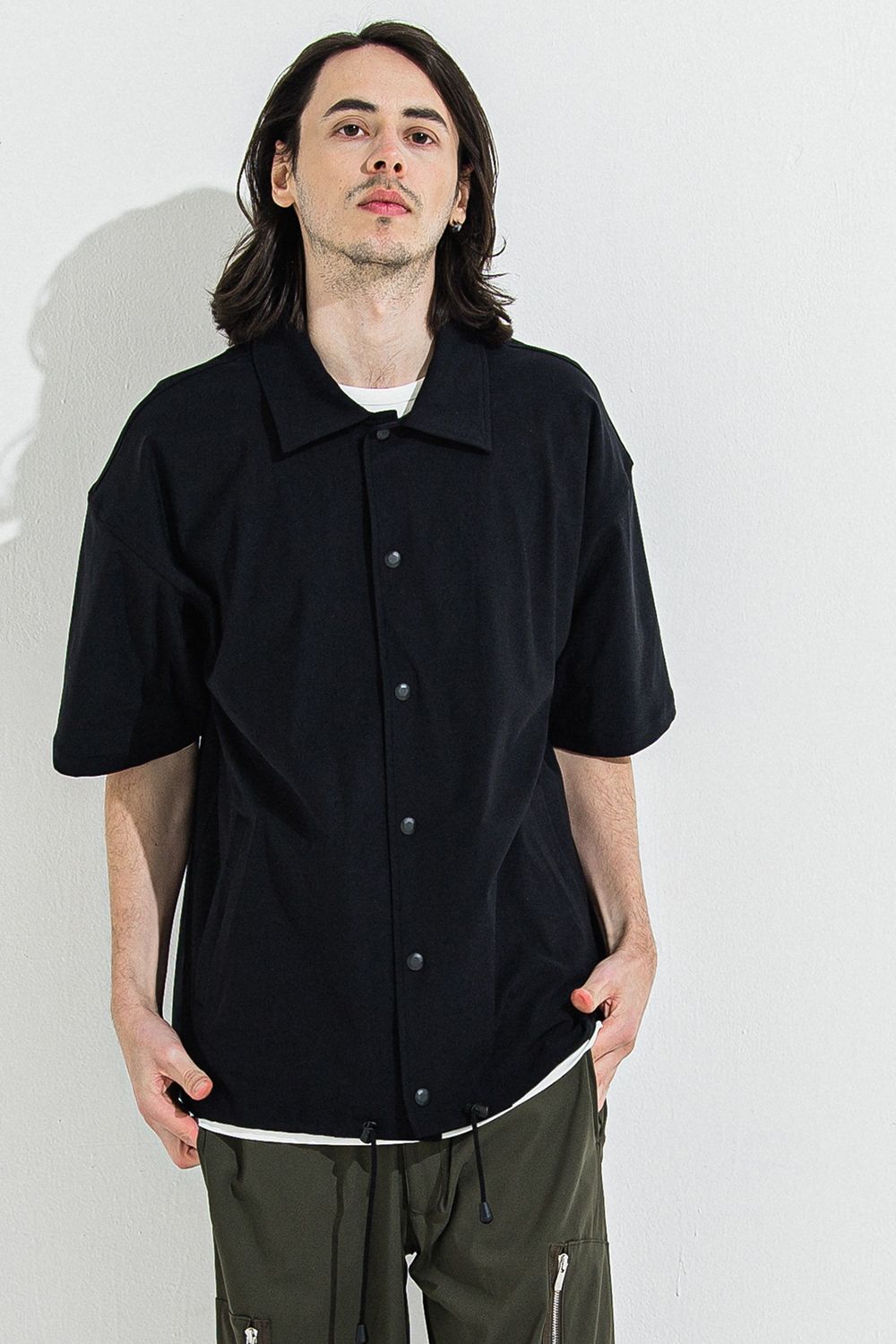 NYLON HALF COACH JACKET / ナイロン ハーフ コーチジャケット