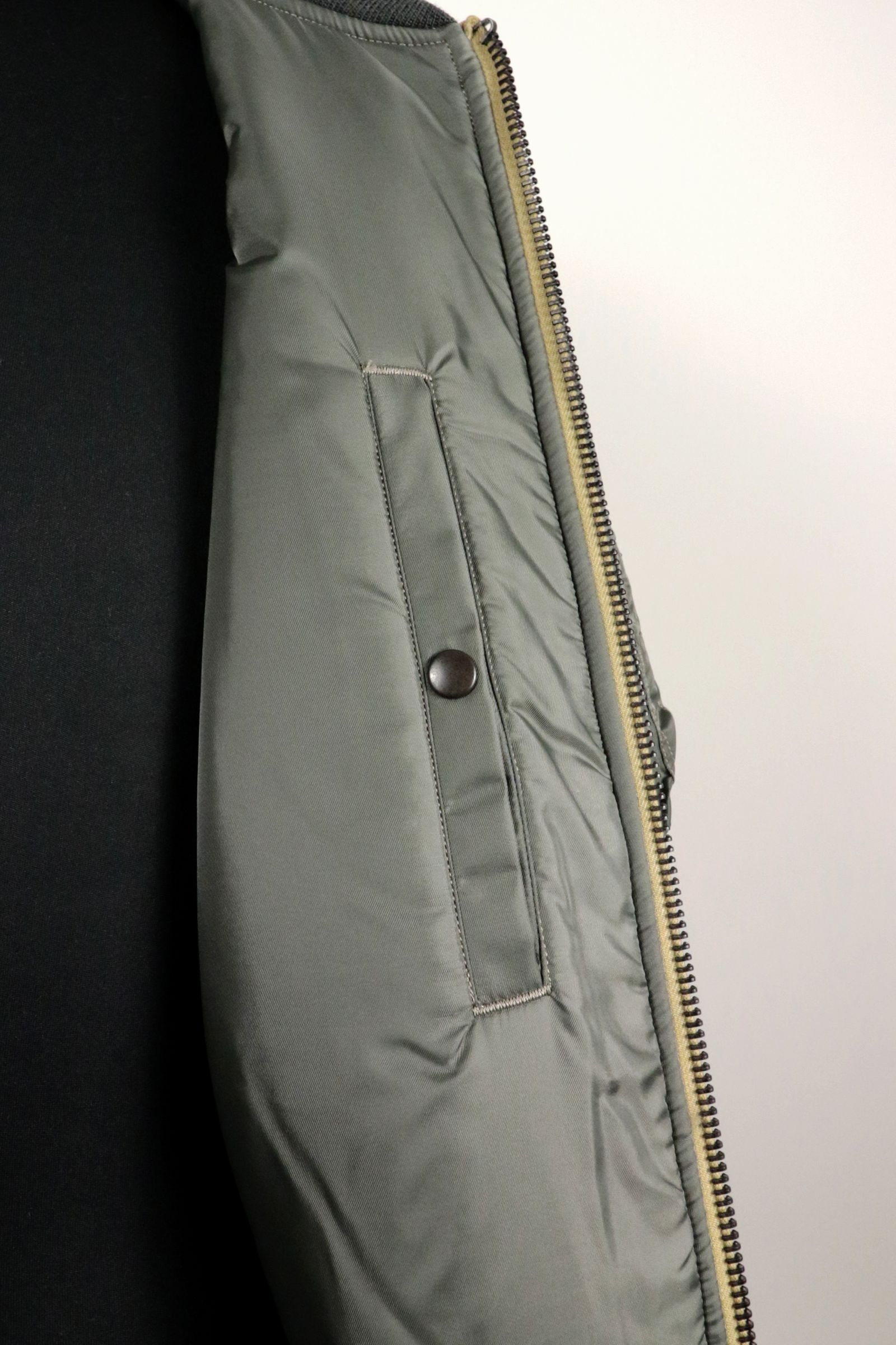 NYLON TWILL MA-1 JACKET / ナイロンツイル MA-1 ジャケット