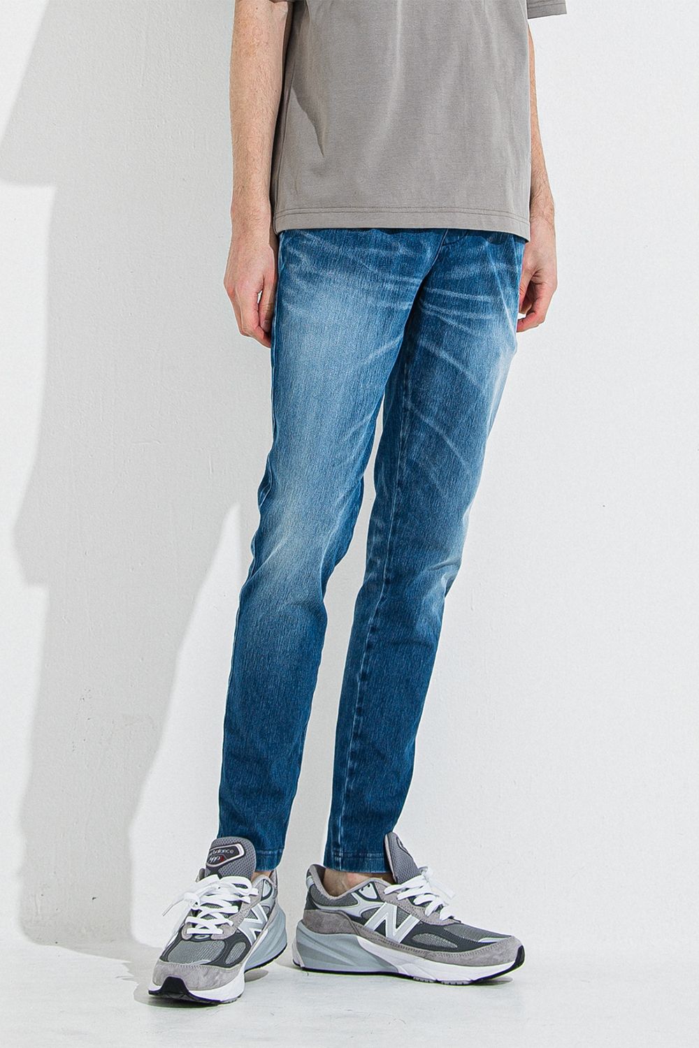 DENIM JERSEY CHRIS EASY TUCK PT / デニム ジャージ クリス イージー タック パンツ