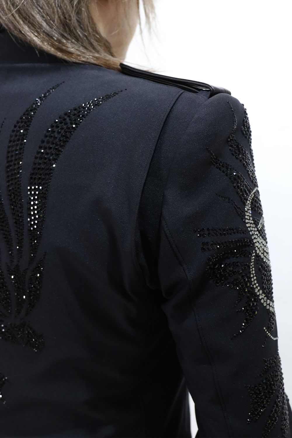 【SGZ COSTUME LINE】 RePE Jersey Peaked Long Jacket（スワロ付） / SUGIZO コスチューム ピークド ロング ジャケット