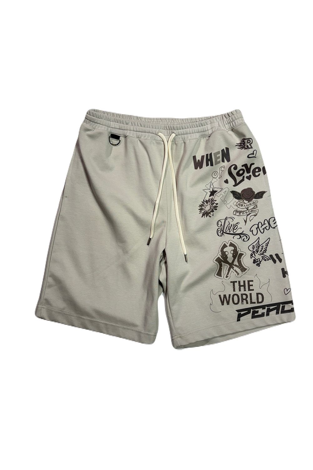 ST/JER SHORTS INKJET / ストレッチジャージ ショートパンツ インクジェットプリント