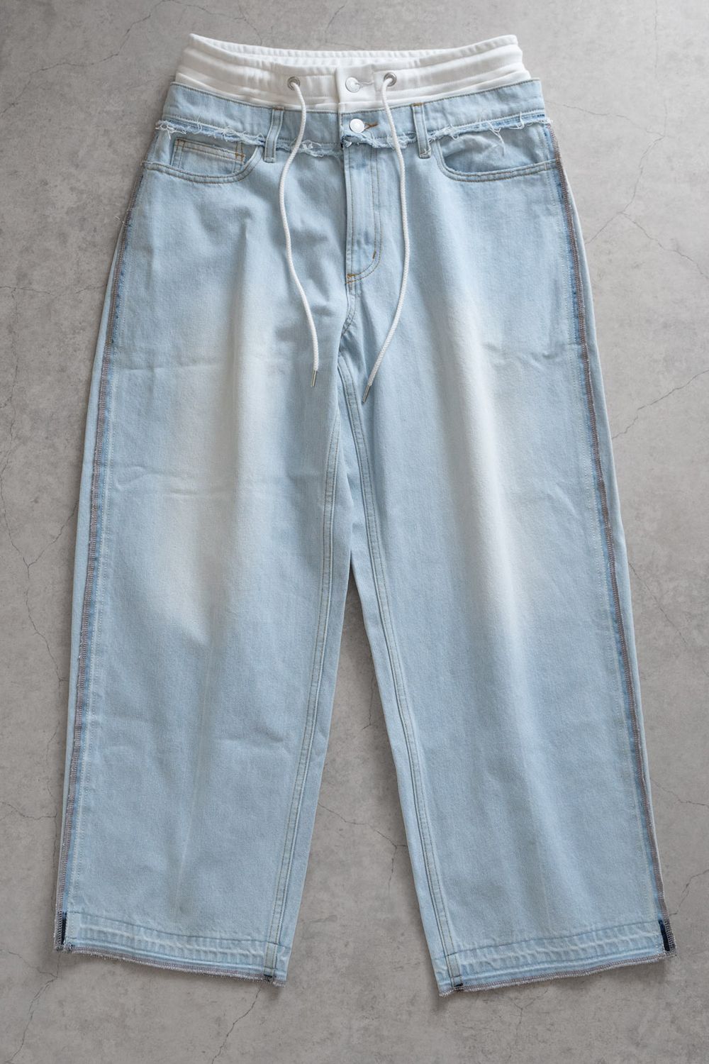LAYERED BUGGY PANTS / レイヤードバギーパンツ