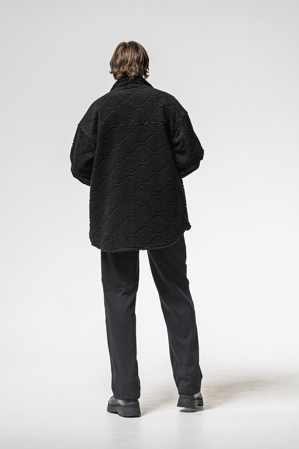 VELOURS FLEECE WIDE TUCK PANTS / ベロア フリース ワイド タックパンツ