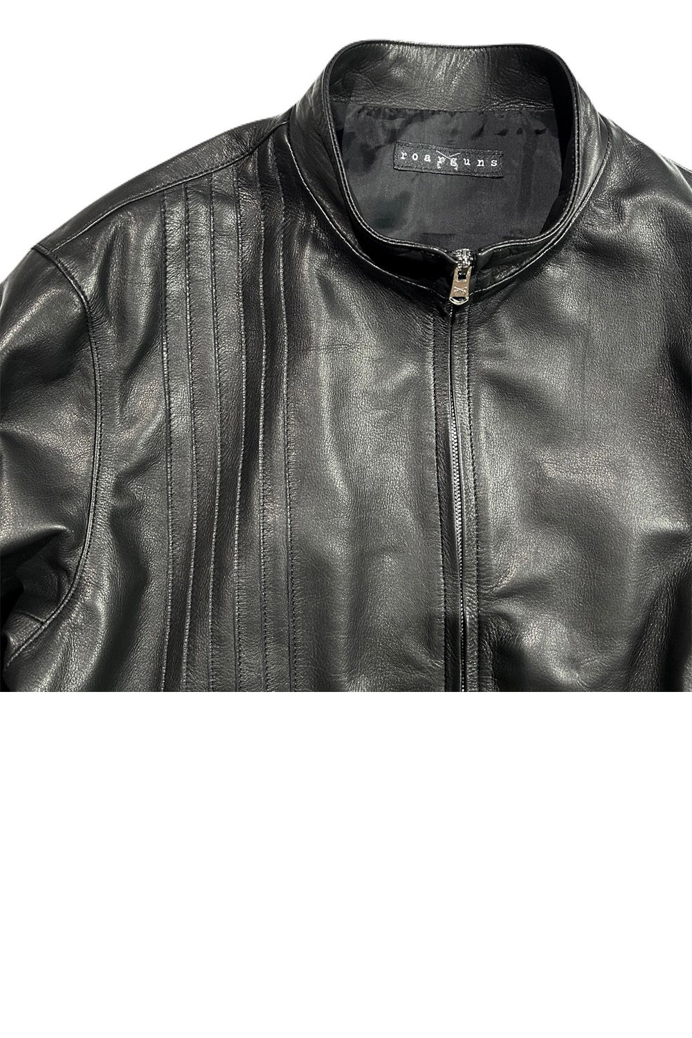 COW LEATHER JACKET / カウレザー ライダース ジャケット