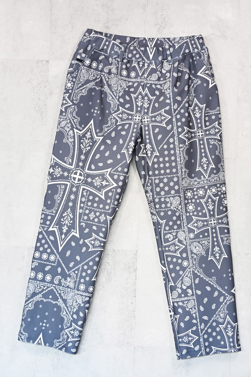 CHRIS EASY WIDE TUCK PANTS / クリス イージー ワイド タックパンツ スラックスイージーパンツ