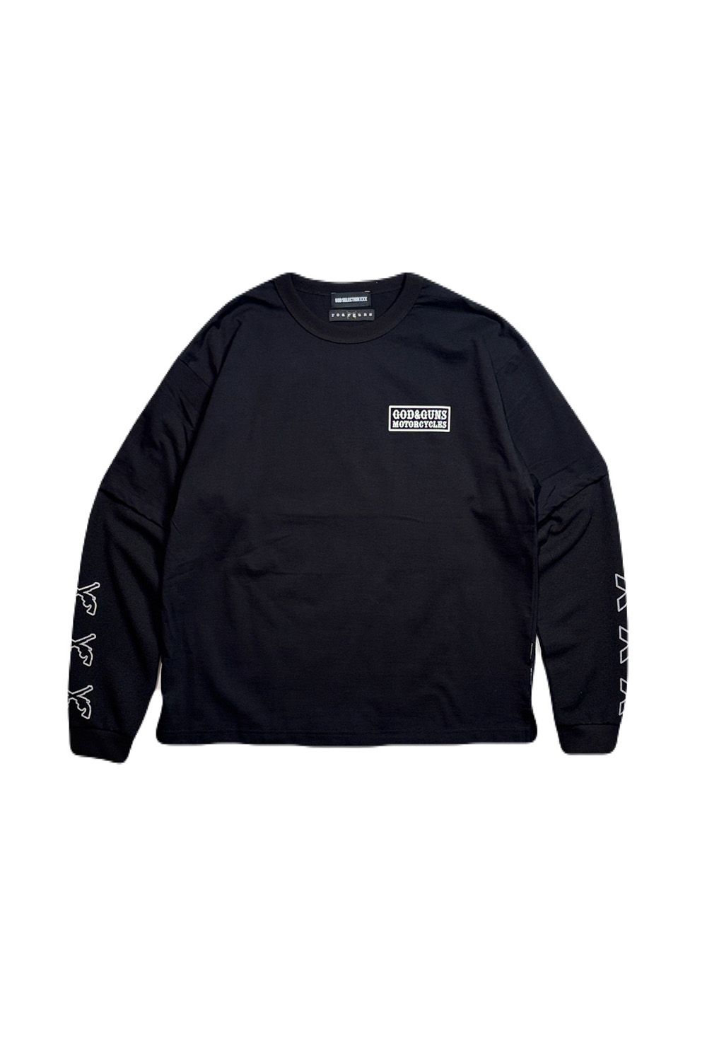 GOD SELECTION XXX × roarguns CIRCLE LOGO LAYERED T-SHIRT / ゴッドセレクション ロアーガンズ コラボレーション レイヤード ロングスリーブT