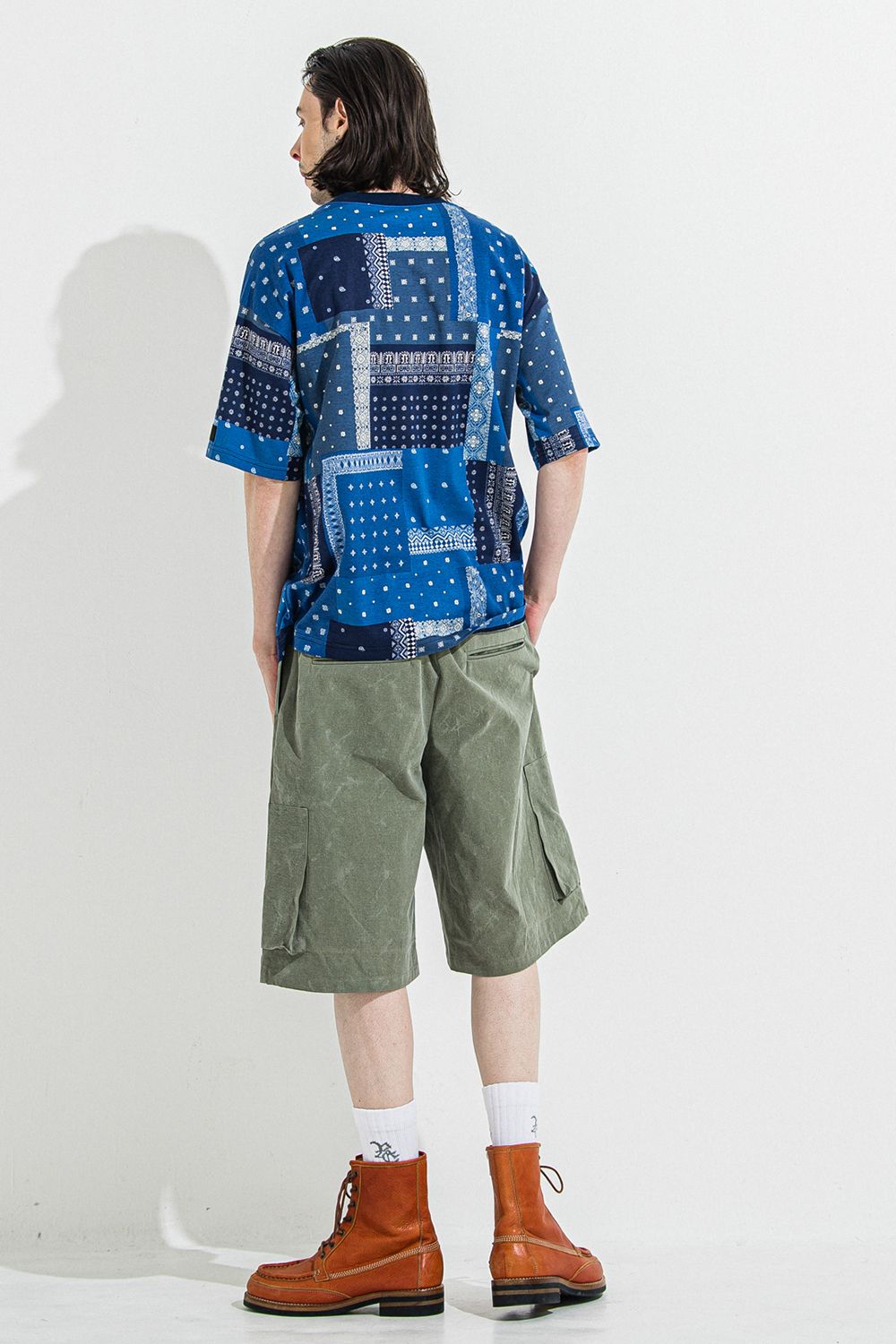 BANDANA OVER TEE / バンダナ オーバーサイズ Tシャツ