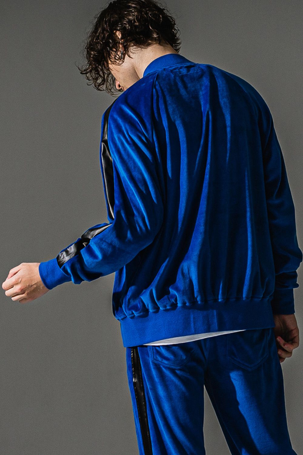 VELOUR VARSITY / ベロア バーシティ ジャケット