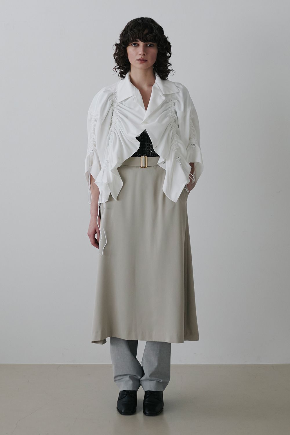 Adjustable shirt / アジャスタブル シャツ