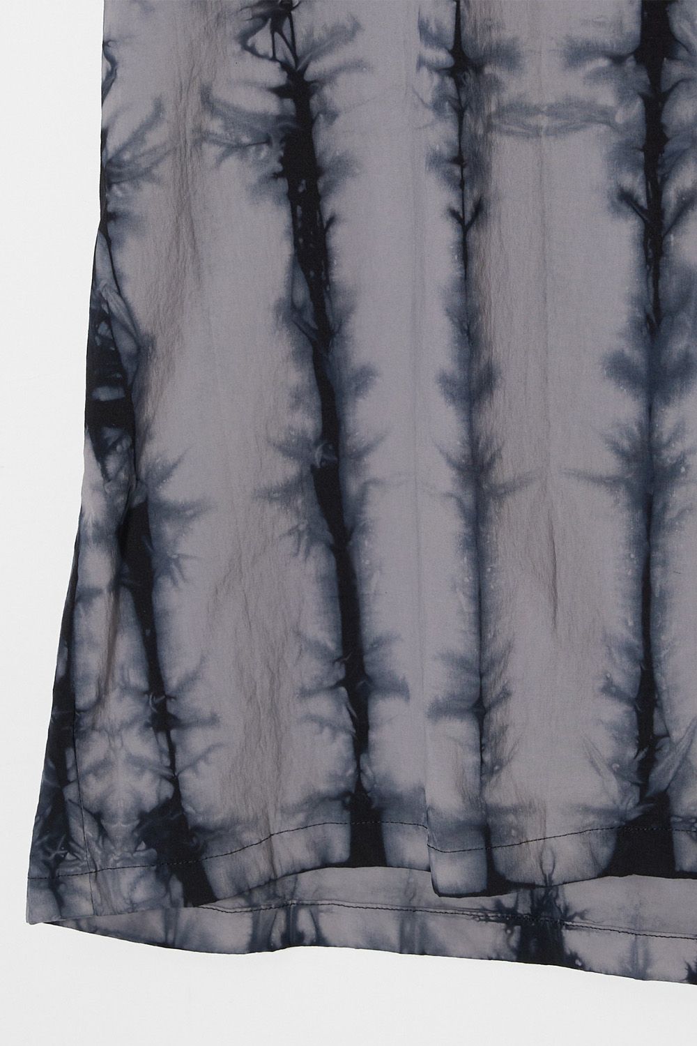 Hand-dyed open collar SH  / ハンドダイ オープンカラー シャツ