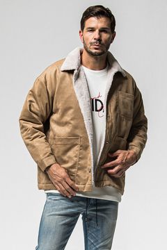 SUEDE FUR COVER ALL / スウェード ファー カバーオール