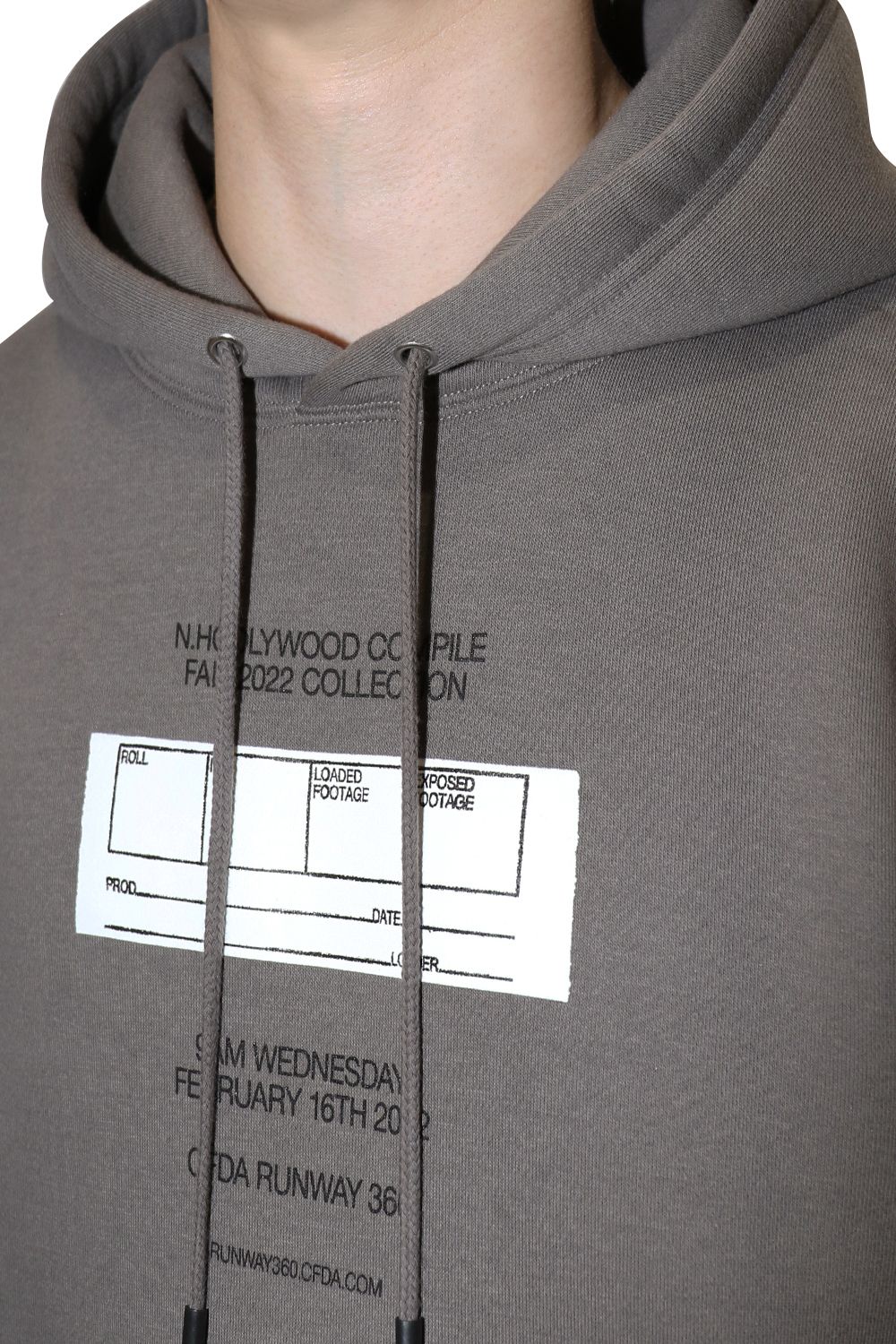 N.HOOLYWOOD COMPILE HOODED SWEAT SHIRT / エヌハリウッド コンパイル フーデッド スウェット シャツ
