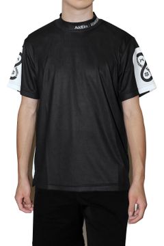 AddElm × roarguns 8 PRINT MOCK NECK T/ アドエルム × ロアーガンズ エイト プリント モック