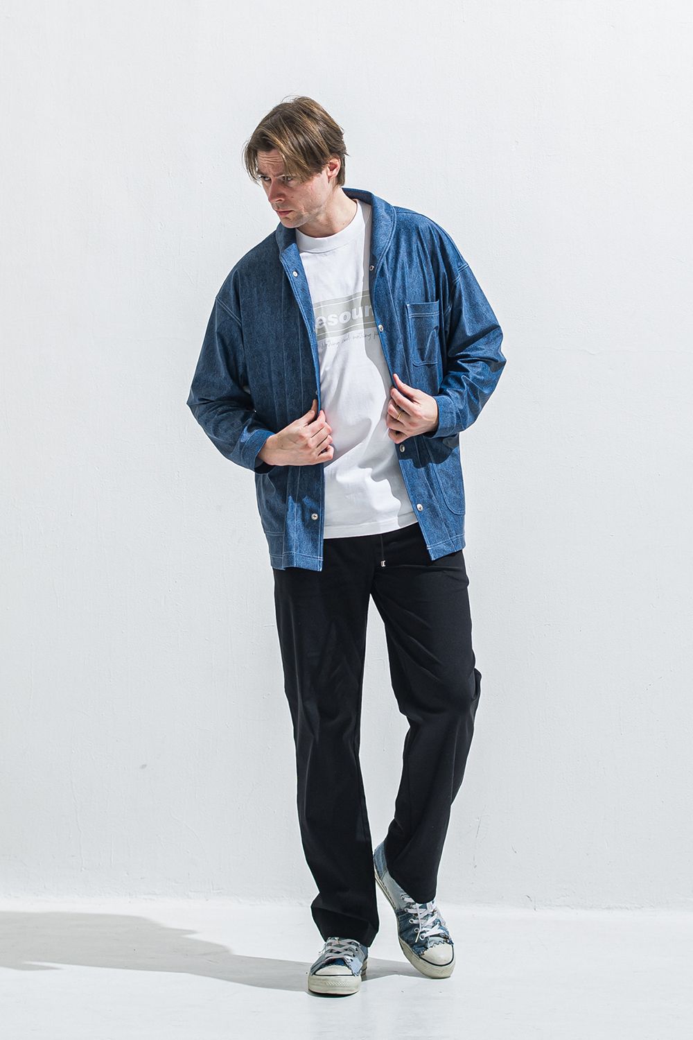 BOX OVER TEE / ボックスロゴ オーバー Tシャツ