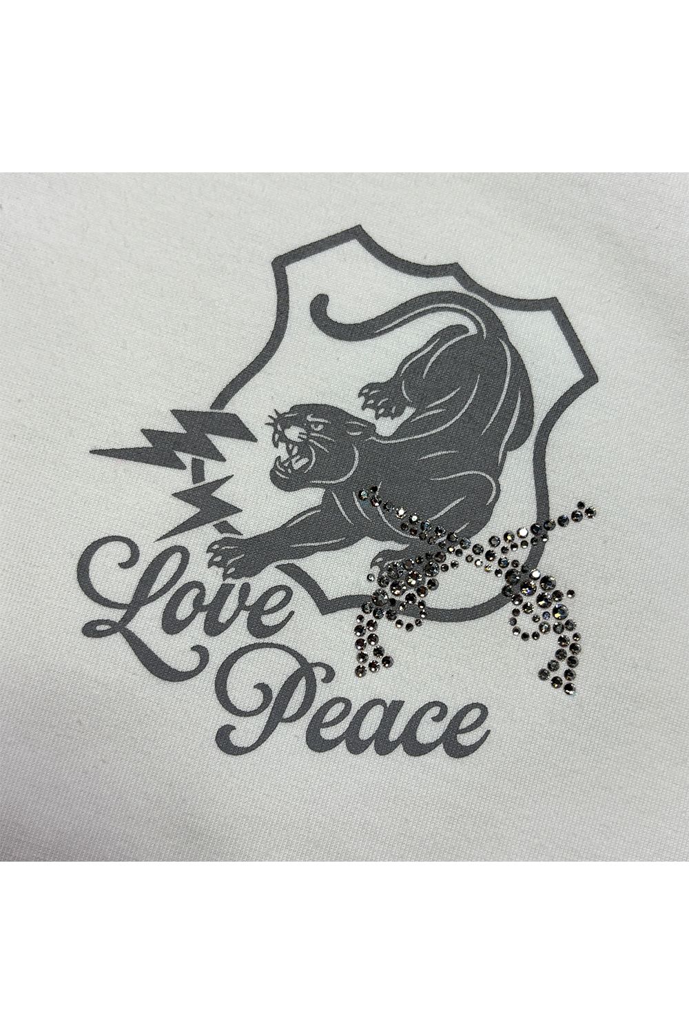 ORG/CO L/TEE PANTHER / オーガニックコットン パンサーエンブレム ロングスリーブ Tシャツ