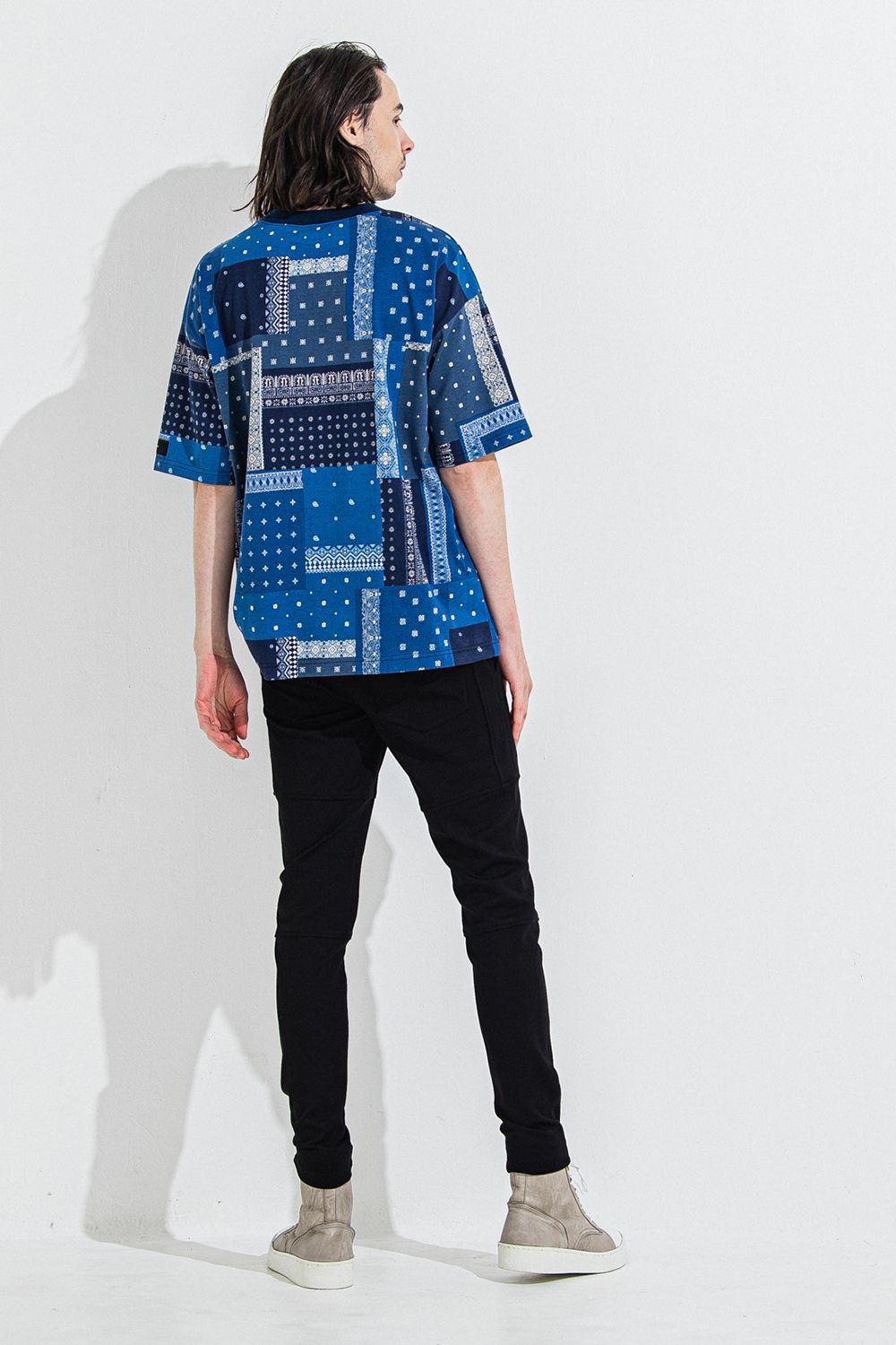 BANDANA OVER TEE / バンダナ オーバーサイズ Tシャツ