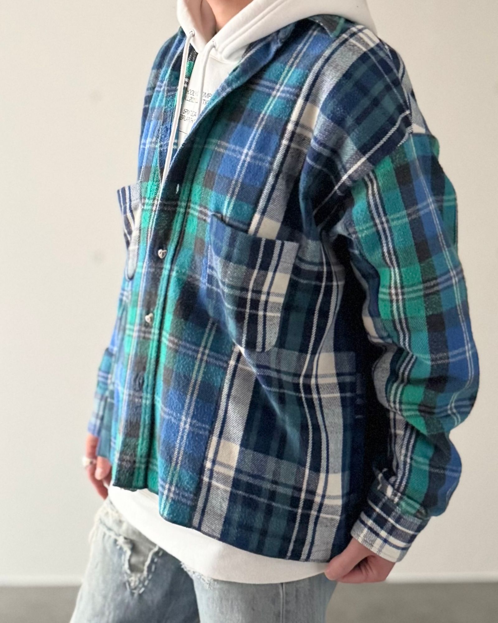 【READYMADE】FLANNEL SHIRT